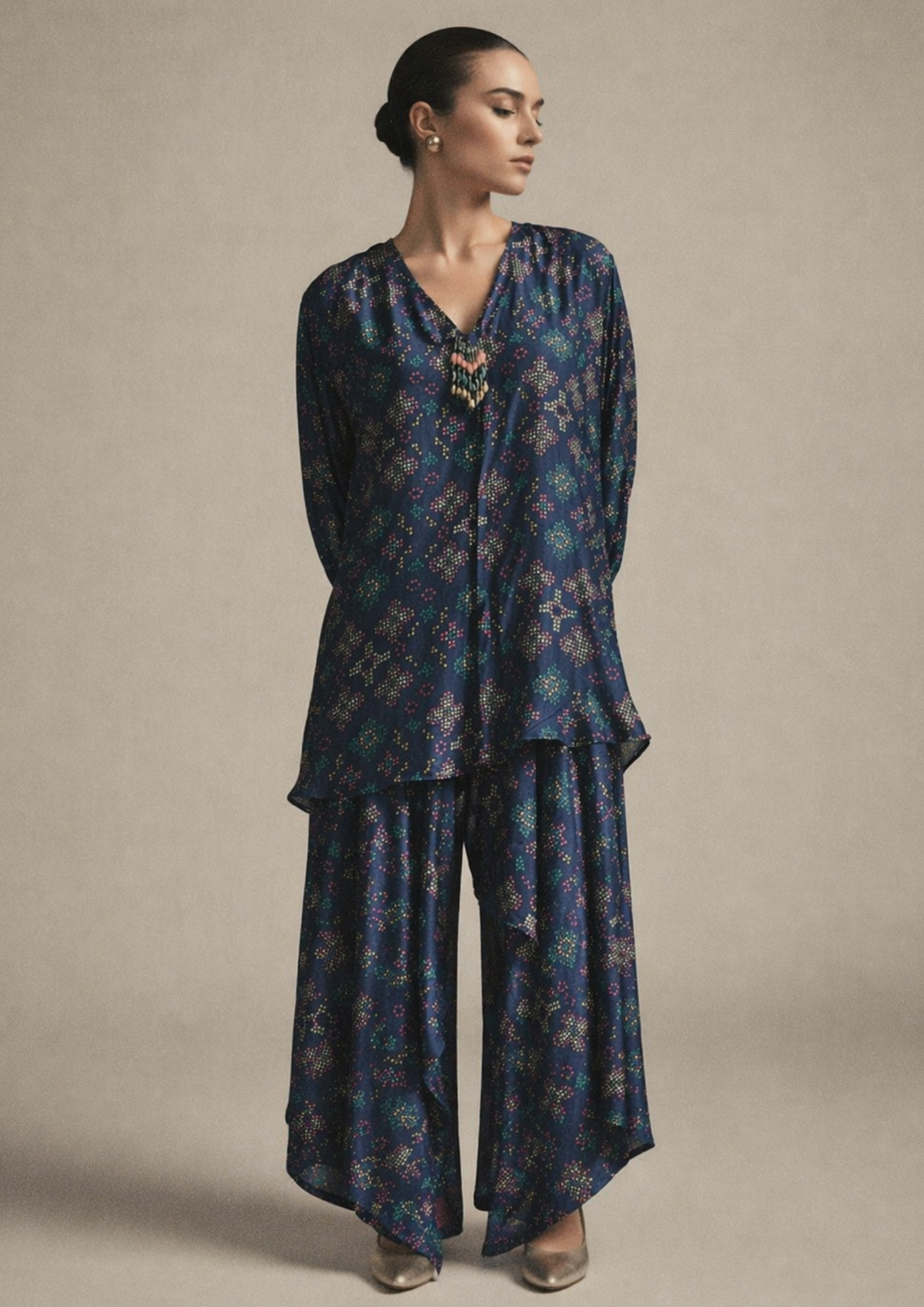 Midnight Bloom Co-Ord Set