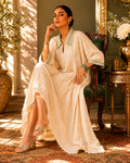 Ivory Jute Luxe Textured Dress