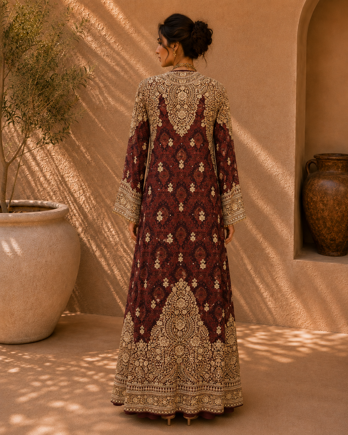 Crimson Gold Heritage Suit