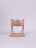 Radiant Emerald Cut Pavé Bangle Bracelet