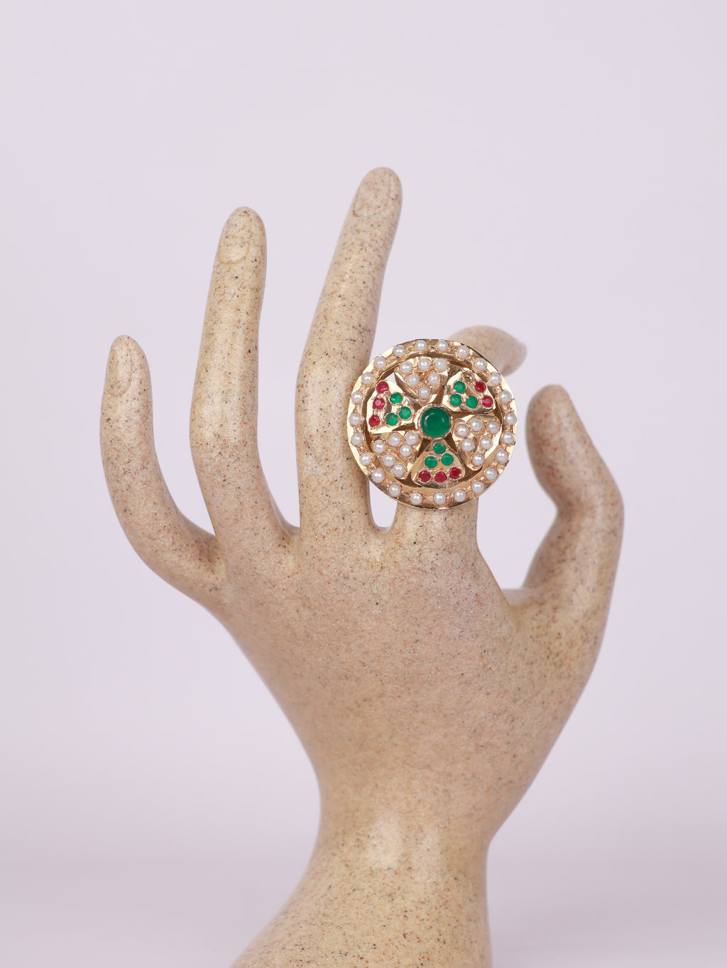Heritage Pearl & Gemstone Statement Ring