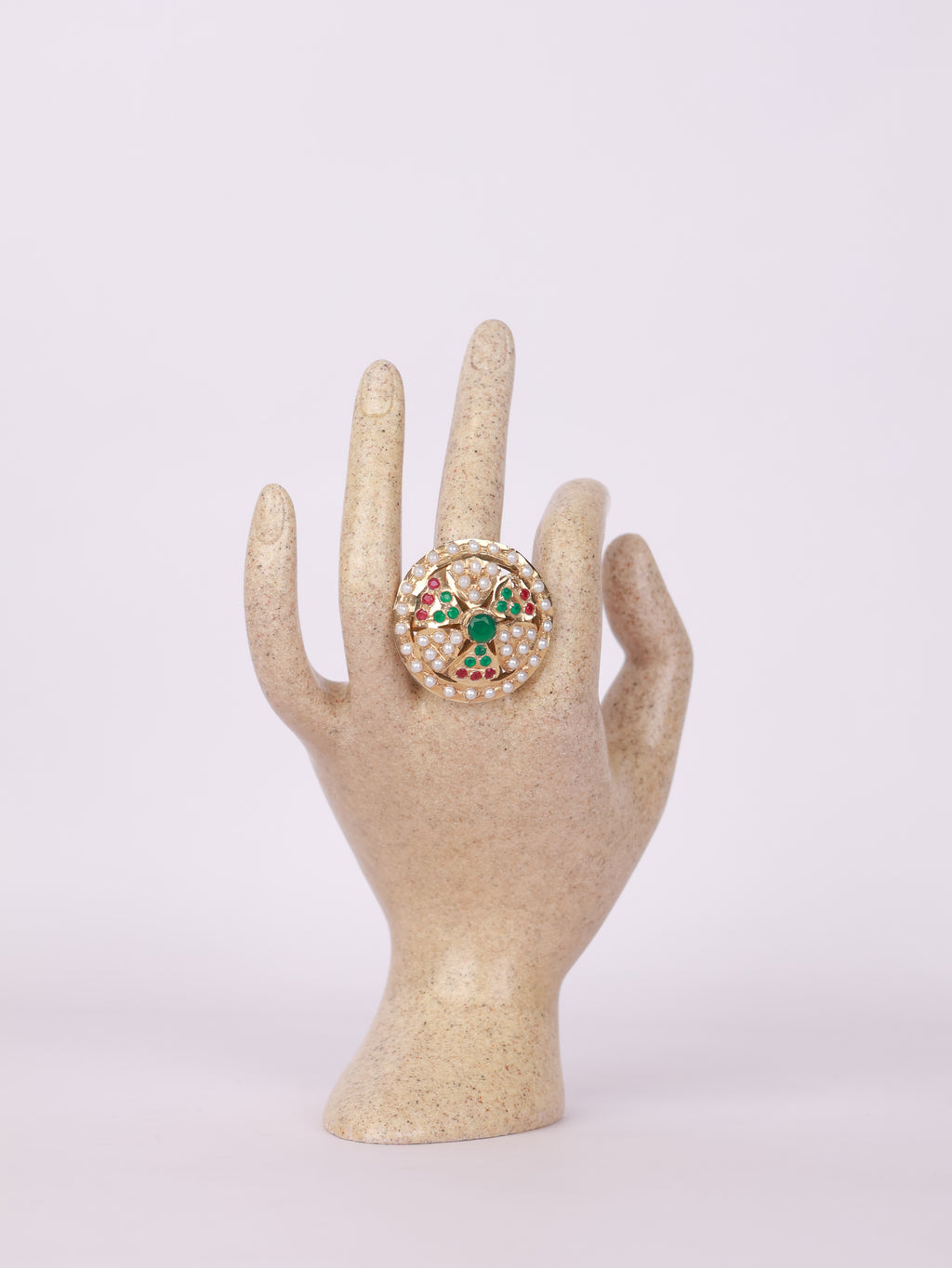 Heritage Pearl & Gemstone Statement Ring