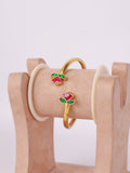 Statement Pearl Cluster Bangle Kada