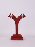 Royal Marquise Cluster Leaf & Pearl Drop Earrings