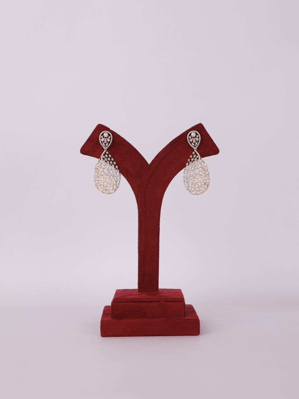 Luxe Filigree Teardrop Earrings