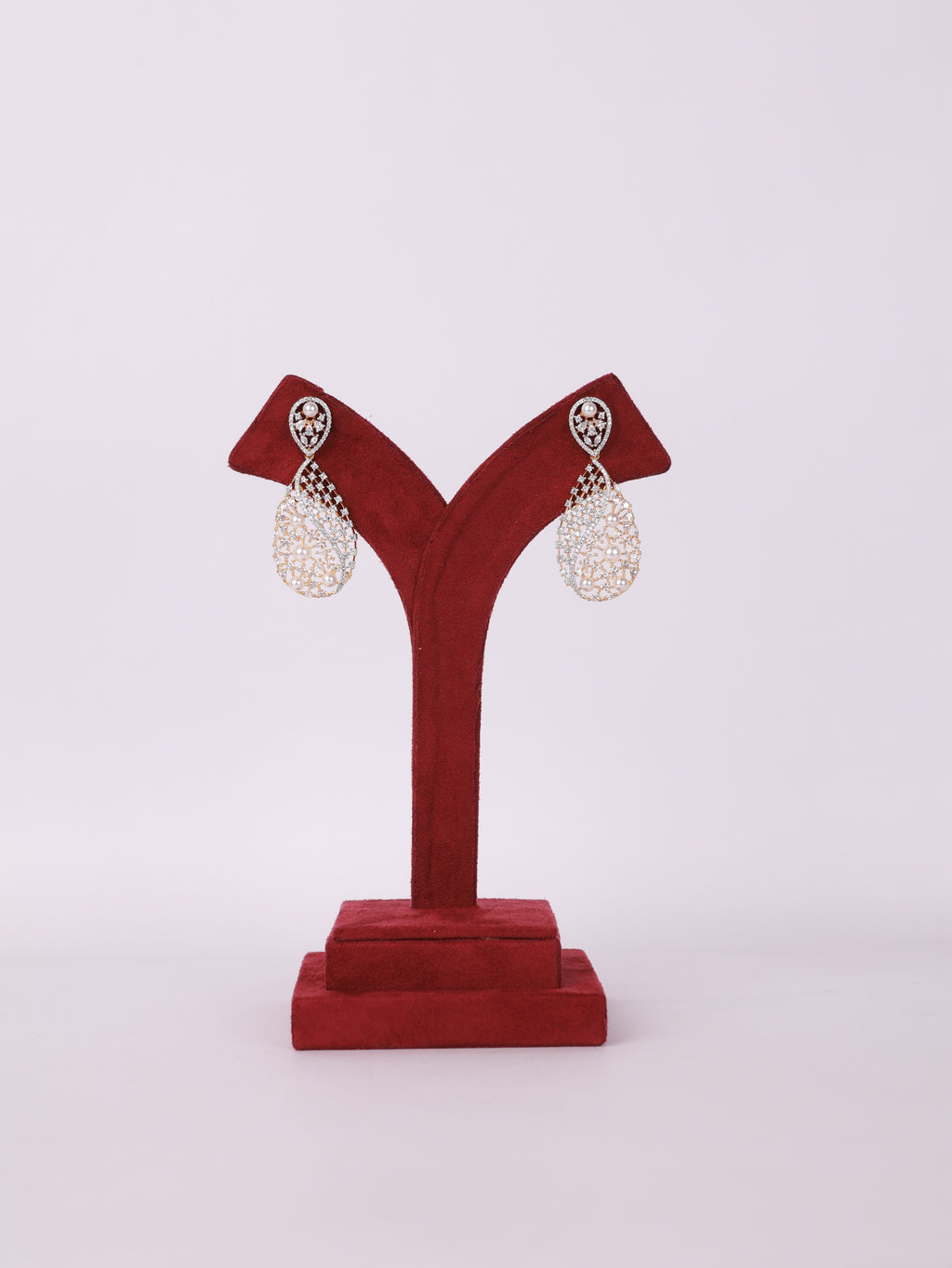 Luxe Filigree Teardrop Earrings