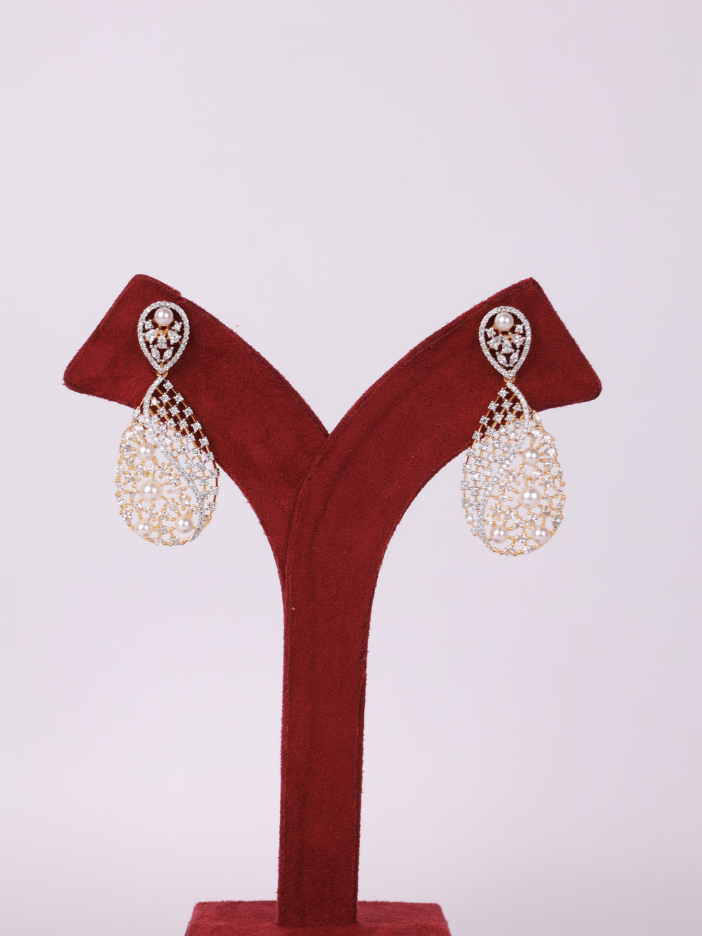 Luxe Filigree Teardrop Earrings