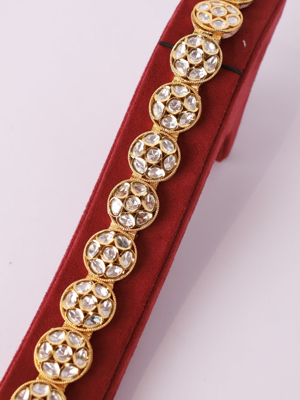 Royal Kundan Floral Bracelet