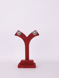 Radiant Heart Crystal Stud Earrings