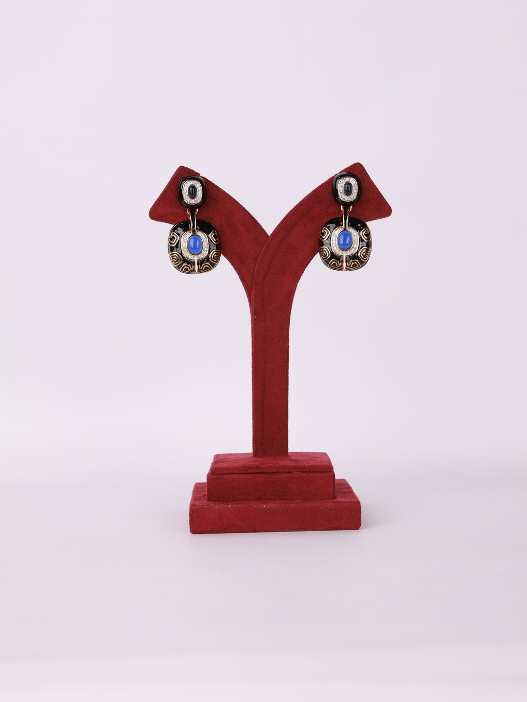 Azure Noir Earrings