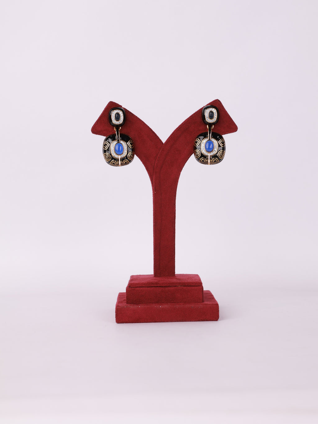 Azure Noir Earrings