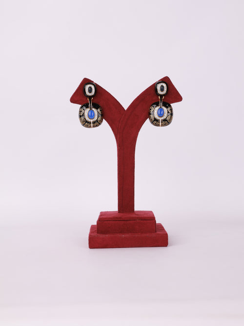 Azure Noir Earrings