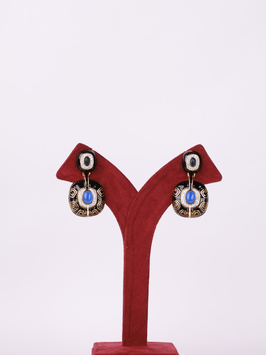 Azure Noir Earrings