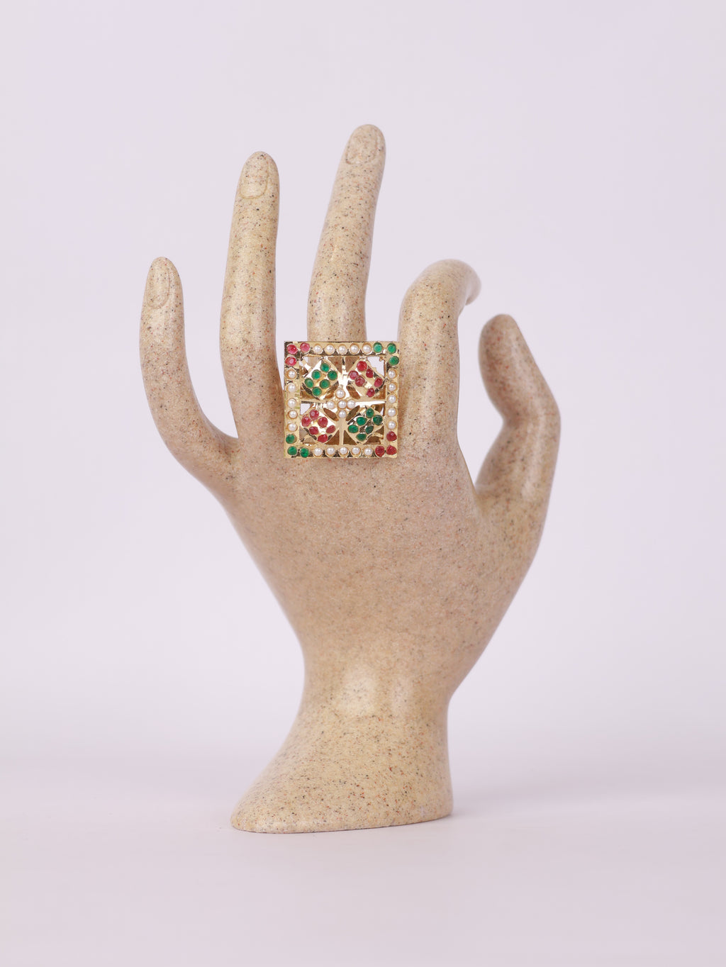 Navratna Mosaic Ring
