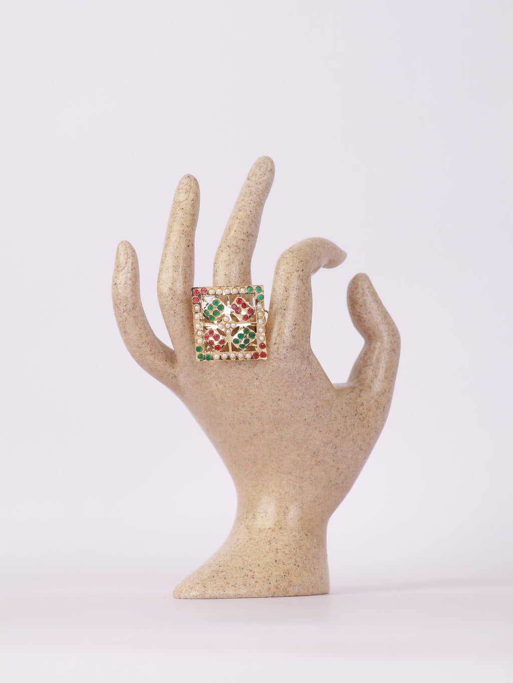 Navratna Mosaic Ring