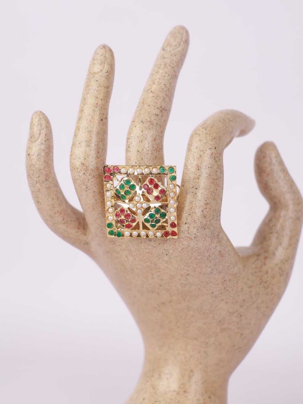Navratna Mosaic Ring