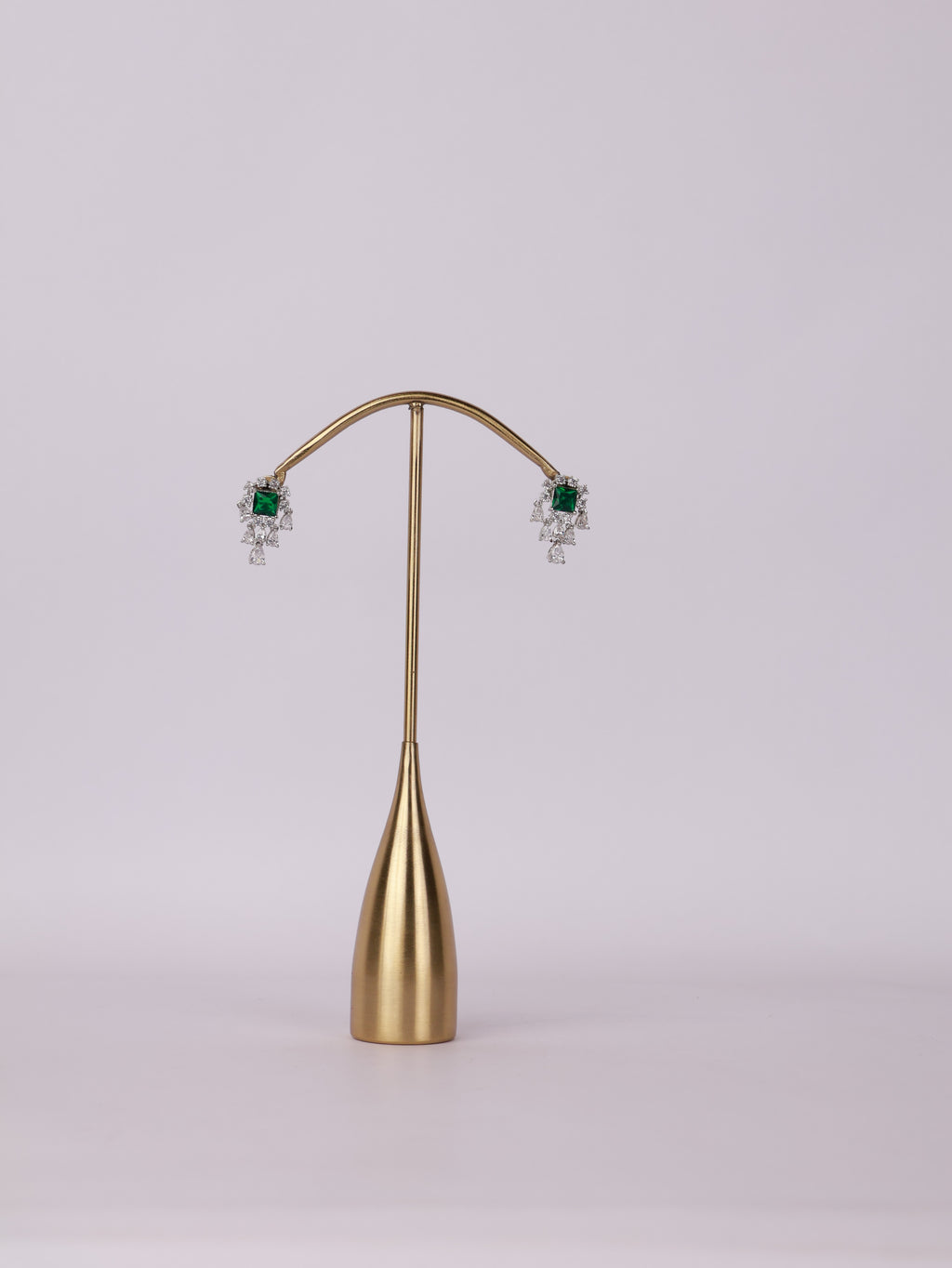 Emerald Cascade Earrings