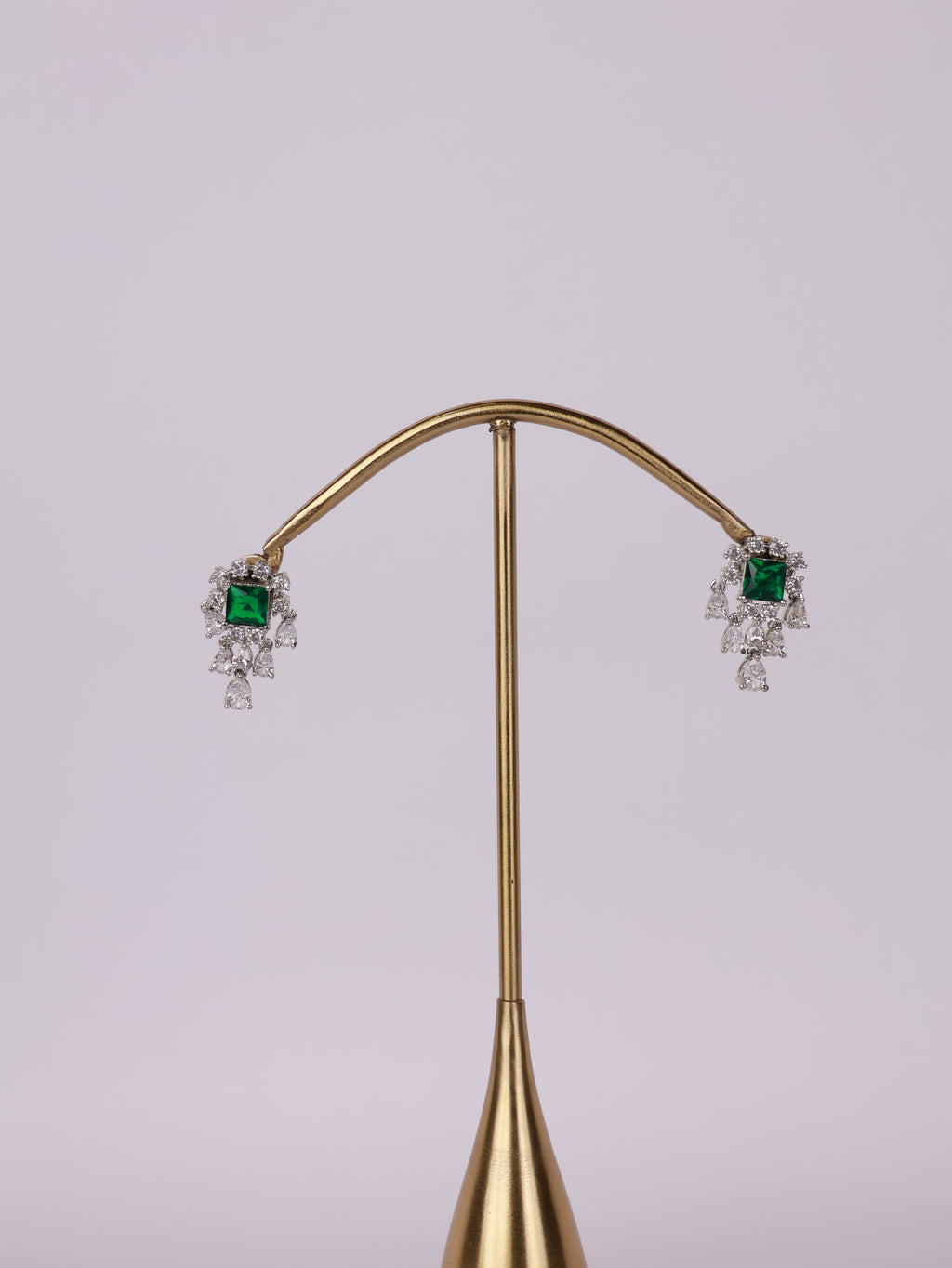Emerald Cascade Earrings