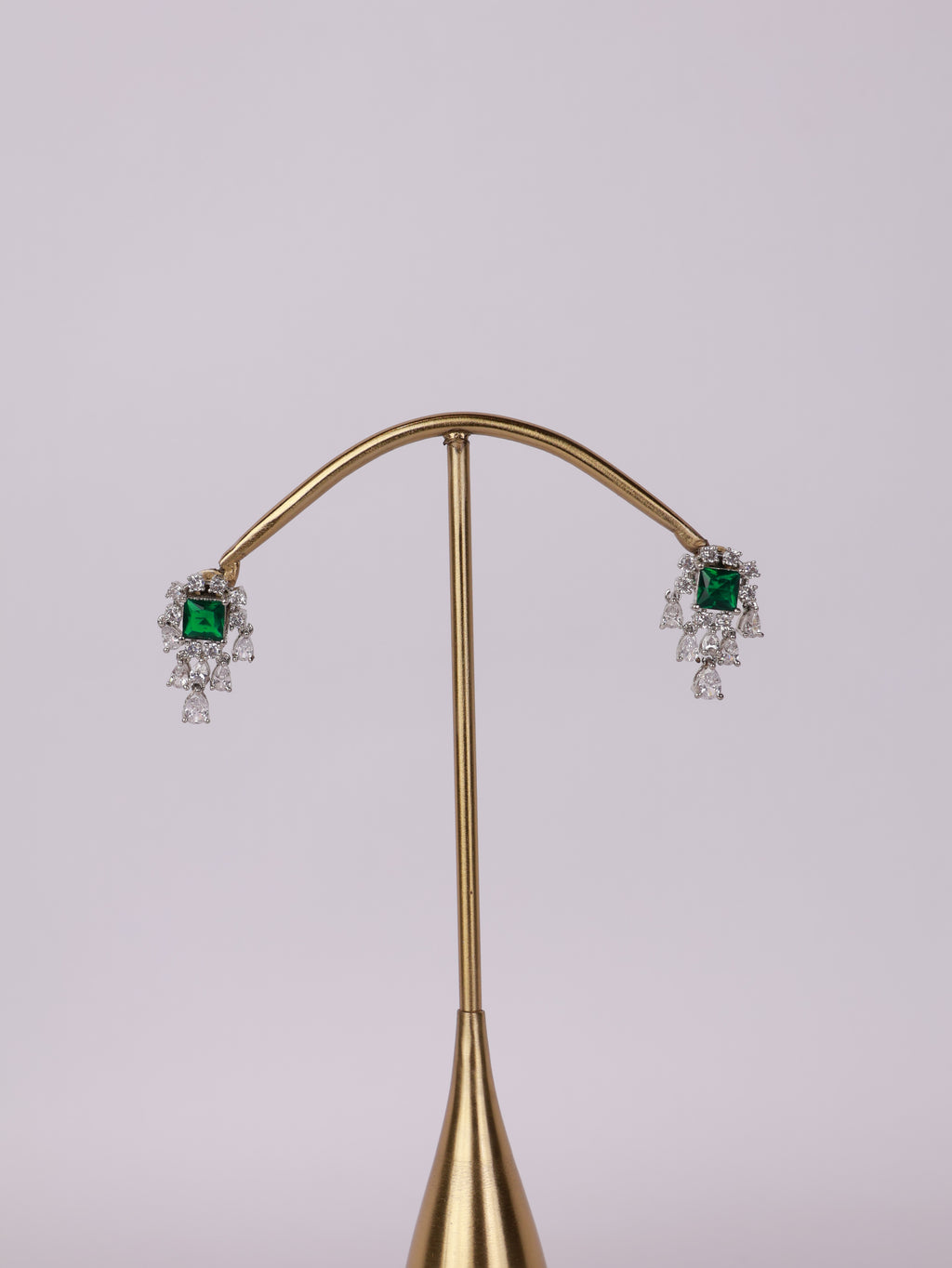 Emerald Cascade Earrings