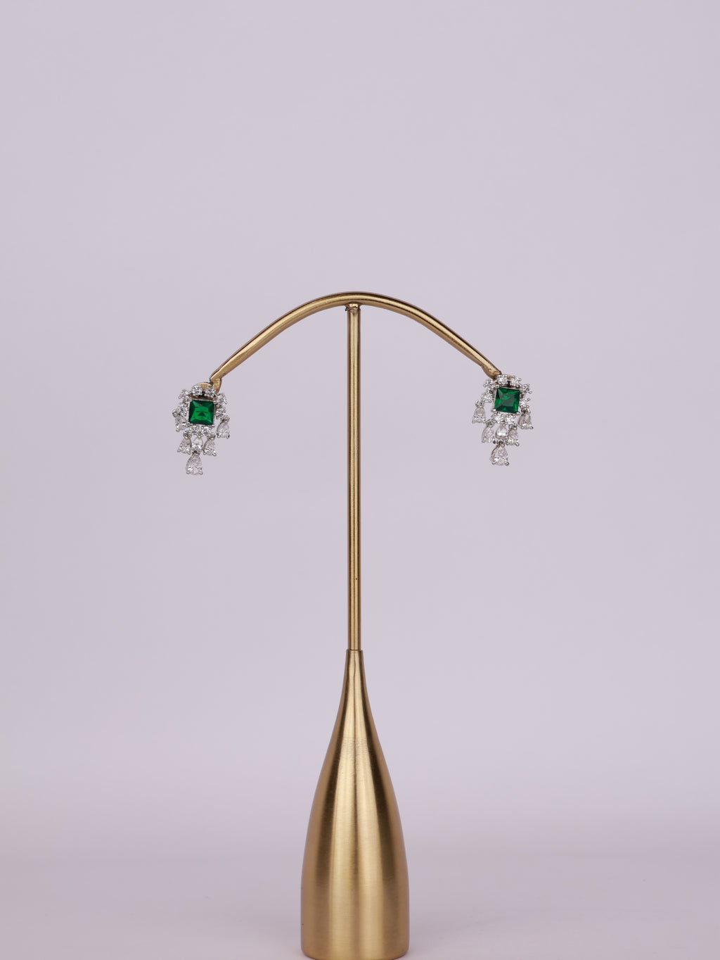 Emerald Cascade Earrings