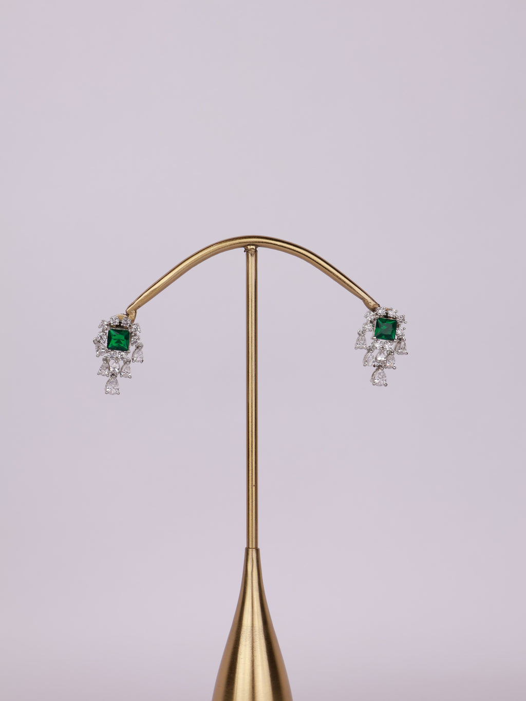 Emerald Cascade Earrings