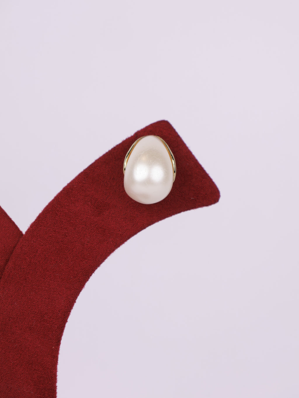 Ivory Pearl Teardrop Earrings