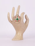 Imperial Emerald Crest Ring