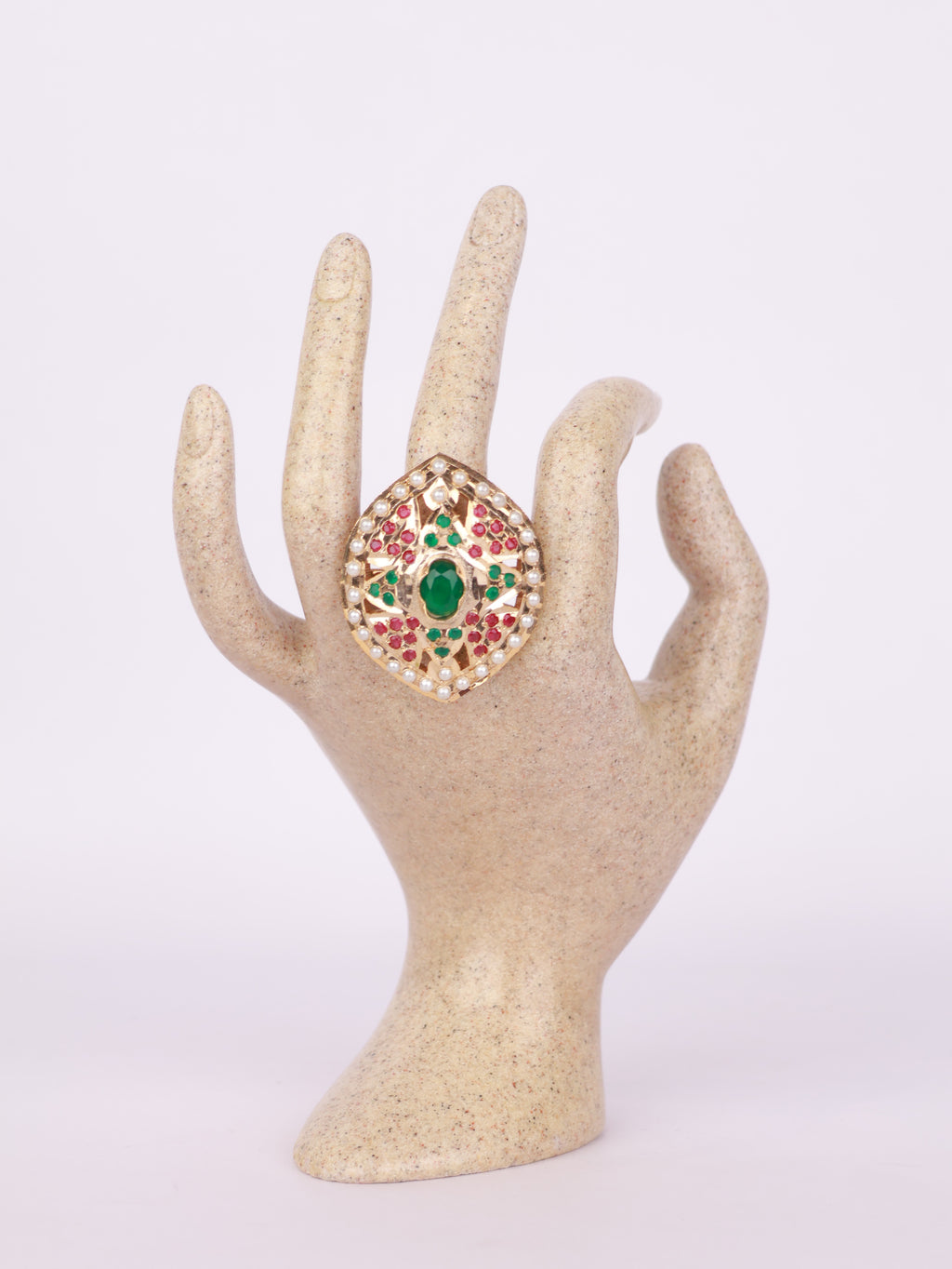 Imperial Emerald Crest Ring