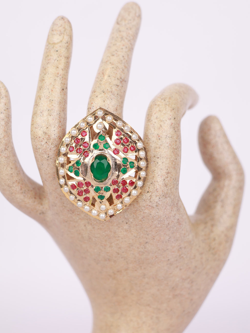 Imperial Emerald Crest Ring