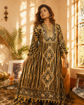 Midnight Gold Muslin Ensemble