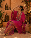 Ruby Heritage Muslin Kaftan