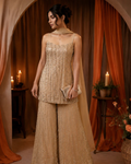Champagne Shimmer Suit Set